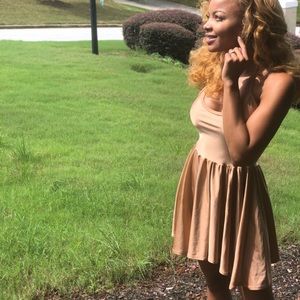 American Apparel halter swing dress